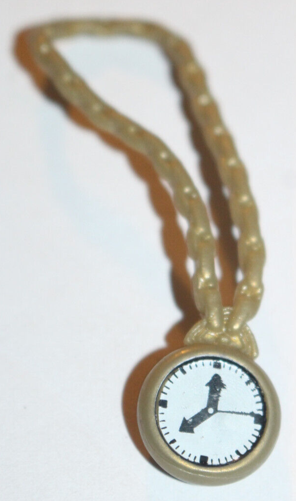 WWE Clock Gold Chain Action Figure Mattel Elite Basic Wrestling Accessory