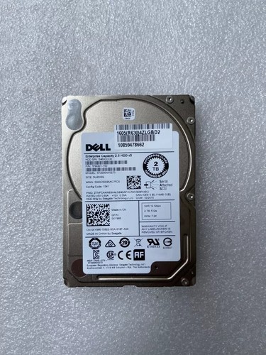 New Dell 2T 7.2K SAS 12Gb/s 128M 512e 2.5" HDD ST2000NX0273 0XY986 XY986 no tray - Picture 5 of 5