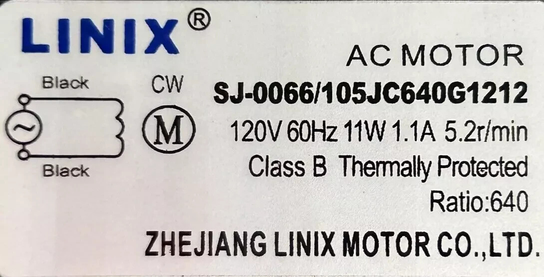 Genuine OEM GE Profile Opal 2.0 Ice Maker AC Motor Condenser Genuine OEM GE Profile Opal 2.0 Ice Maker AC Motor Condenser