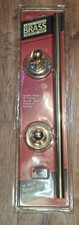 GATCO Towel Bar 18" Solid Forged Brass Protective Finish Gold Tone NEW