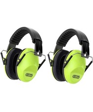 Dr.meter Kids Noise Reduction Earmuffs, Green-2 Packs Brand New Free Shipping