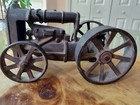 Vintage Cast Iron Toy Tractor 1920s-40s Style Farm Equipment 5.5" L Antique.