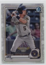 2020 Bowman Draft Chrome Refractor Tristen Lutz #BD-68 0nr3