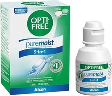 Multi Purpose Contact Lens Solution with Lens Case 2 fl oz