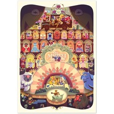 The Muppet Show Classic Characters Theater Cartoon Art Poster