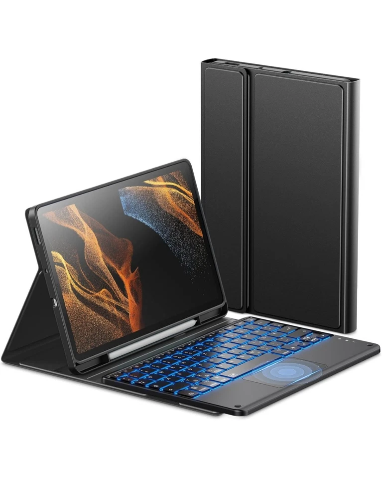 Samsung Galaxy TAB S6 LITE 2022 KEYBOARD COVER CASE  Black