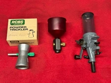 Bonanza & Lyman Powder Measures with RCBS Powder Trickler