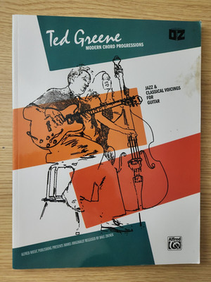TED GREENE - AKKORDFORTSCHRITTE JAZZGITARRE - ALFRED GITARRENLEHRER - PORTOFREI GC