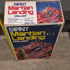 Giant Martian Landing Playset Box Only 1977 Louis Marx Toys & Co RARE ITEM!