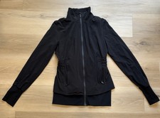 Lululemon Windbreaker Jacket Sights Seen Black Size 6 EUC