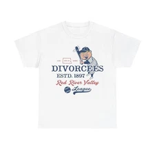 Fargo Divorcees North Dakota Nostalgic Retro Baseball Team T-shirt