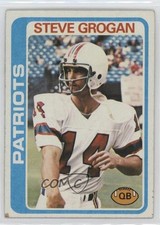 1978 Topps Steve Grogan #485 0ru6