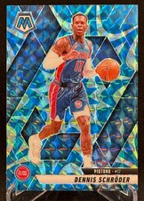 2024-25 Panini Mosaic NBA Dennis Schroder #65 Detroit Pistons Mosaic Prizm