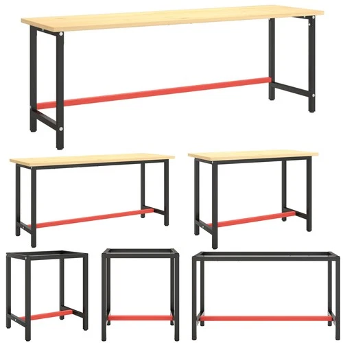 Werkbankgestell Werkbankfuß Tischgestell Tischbein Tischfuß höhenverstellbar DE