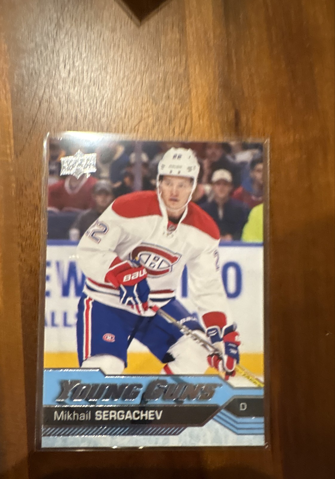 2016-17 Upper Deck - Young Guns Mikhail Sergachev #236 (RC)