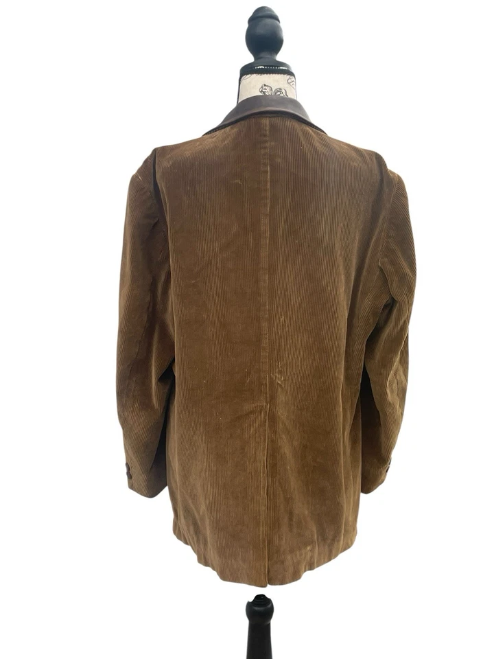 Vintage Cortefiel Men’s Brown Corduroy Jacket, Size 42, GUC, Made In Spain - Image 4 of 4