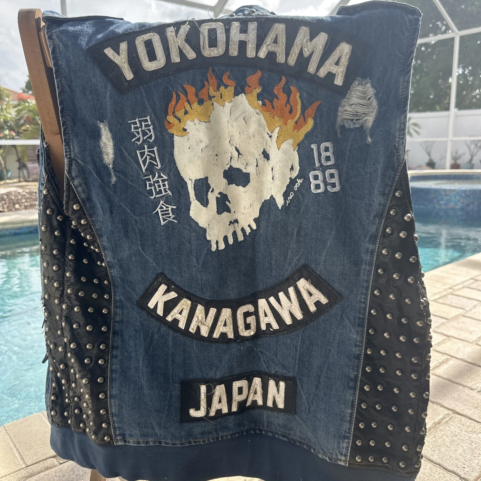 Iro Ochi Yokohama denim jacket men medium image 1