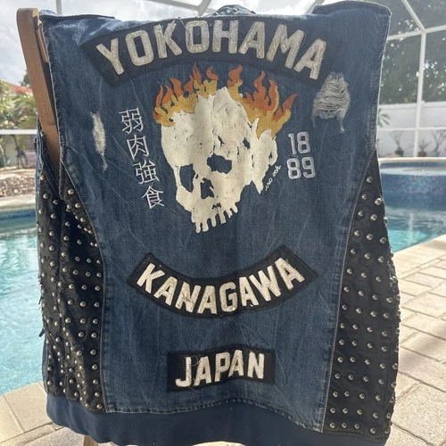 Iro Ochi Yokohama denim jacket men medium - product listing photo
