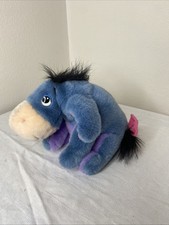 Disney Eeyore Ask Me More Mattel Talking Plush Toy 1999 Winnie The Pooh Vintage