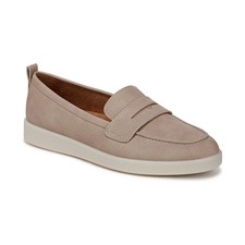 Women's Ingrid Hybrid Penny Loafers Warm Taupe Faux Nubuck