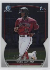 2023 Bowman Chrome Prospects Ruben Santana #BCP-42 0g8o