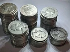 Lot Of 100 Washington P&D 90% Silver Quarters Dates 1932-1964 DDO,DDR,+more Look