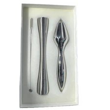 BOTTEGA VENETA  Novelty Bar Tool Bar Set Pestle Muddler Squeezer