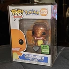 Funko Pop! Vinyl Pokémon Charmander Diamond Glitter Target Emerald +Protector GC