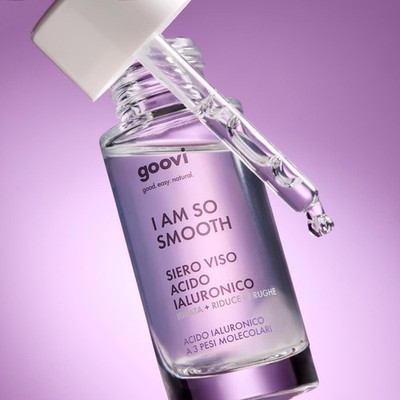 Goovi  Am So Smooth  - Gesichtsserum mit Hyaluronsäure, 30 ml