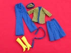 RARE Vintage 1976 Barbie GUAG # 9152 Bright Stripes for City Sights Set