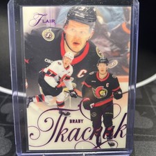 Brady Tkachuk 2025-26 Flair #91 -Purple- /199