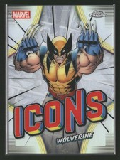 Marketplace image: 2026 Topps Chrome Marvel Comics #MI-20 Wolverine Marvel Icons SuperFractor