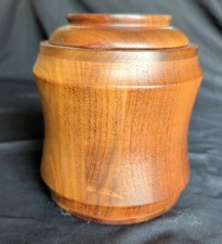 Decanter Industries Vintage Wooden Tobacco Jar Humidor