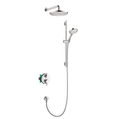 Hansgrohe 04915000 Raindance S Thermostatic Shower Set w/Rough 2.5 GPM in Chrome