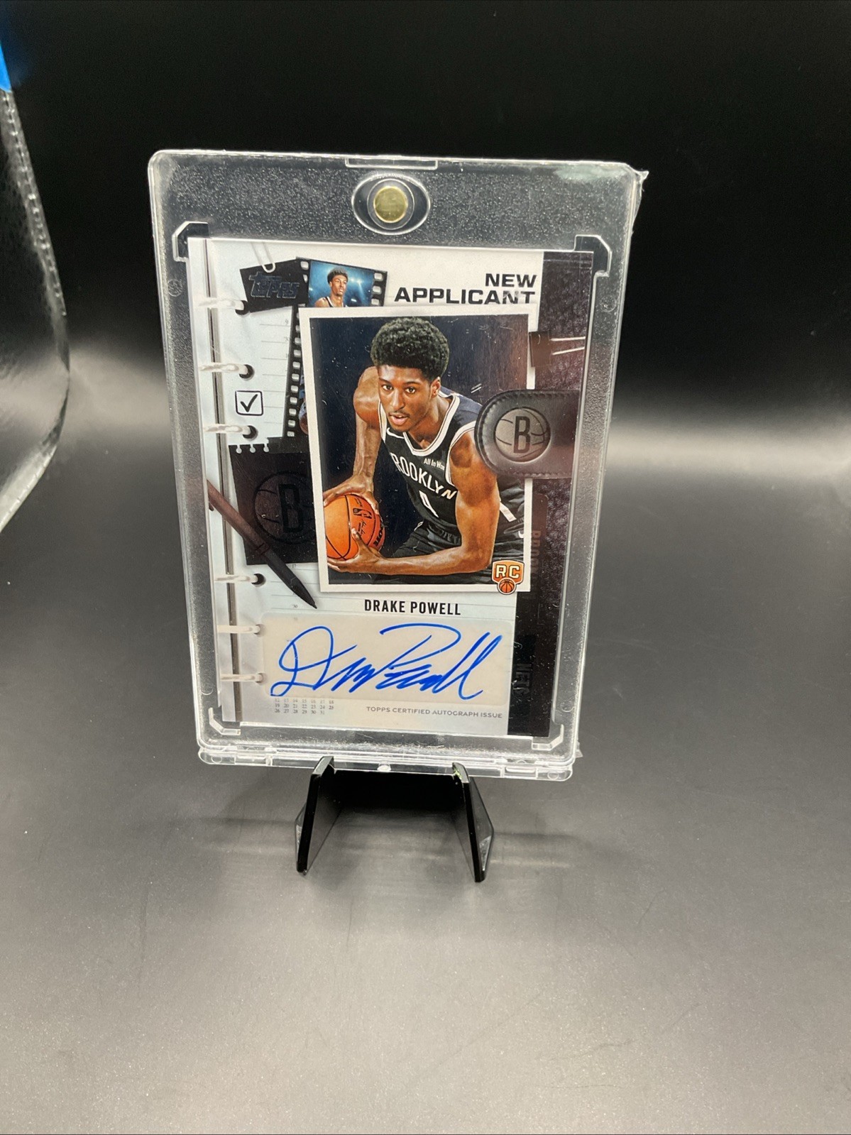 2025-26 Topps - New Applicants Autographs Drake Powell #NA-DP (AU, RC)