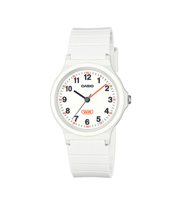 CASIO Armbanduhr LQ-24B-7BEF Analog Casio Collection Deutlich Resin Weiß