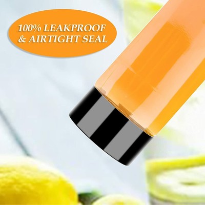 Leere Plastikflaschen Mit Deckel Pet Saftflaschen 300Ml Clear Sensory Bottle2-8x