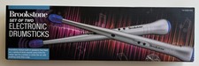 Brookstone - Set of Two Electronic Drumsticks - Built in Speakers - Instruments