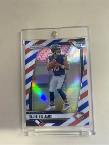 2024 Panini Prizm Caleb Williams Red/White/Blue Prizm Rookie Chicago Bears RC
