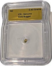 Natural Gold Nugget 0.40g