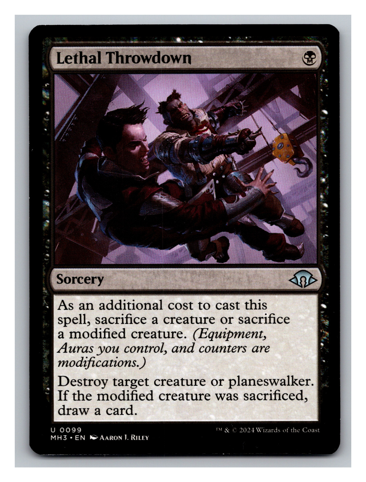 MTG - LETHAL THROWDOWN U 0099 MH3 2024