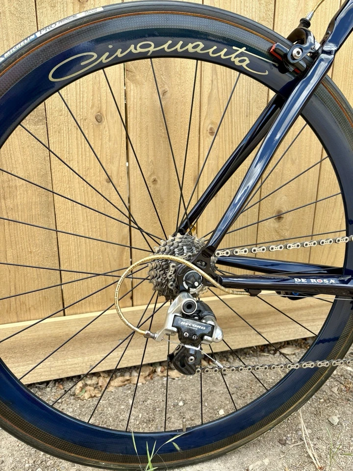 DE ROSA Cinquanta 50th Anniversary, Campagnolo Record 10s 53cm 2003 NEVER RIDDEN - Image 4 of 4