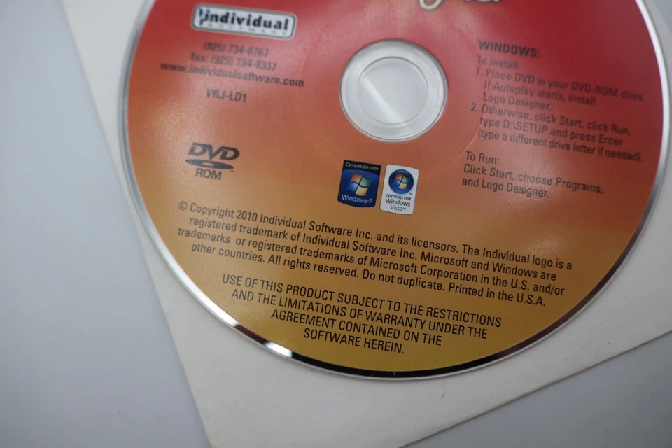Logo Designer By Individual Software For Windows- Disc only. Dut's Deals - Image 3 of 4