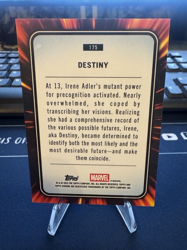 2025 Topps Marvel Sapphire Destiny No 175 - Picture 2 of 2