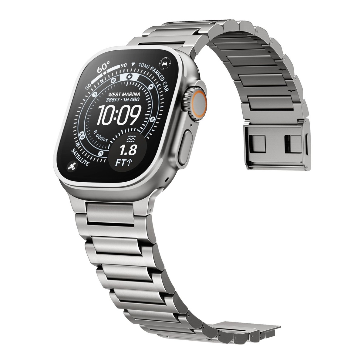 Luxury Band for Apple Watch Ultra 3/Ultra 2/Ultra 49mm , Grade 4  display picture 1
