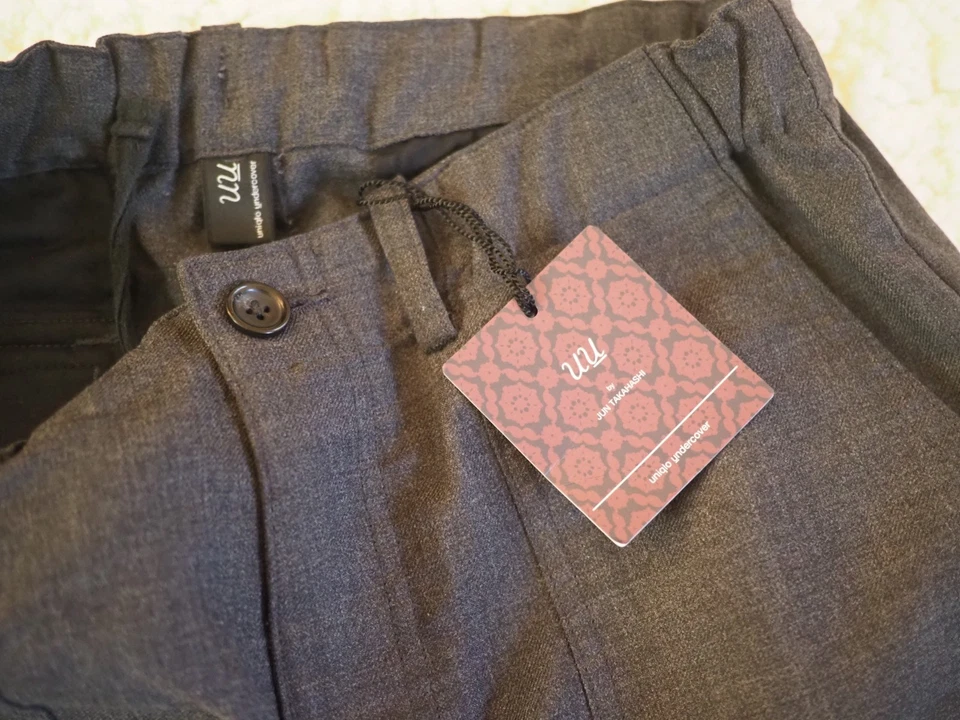NWT Uniqlo X Undercover UU Men's wool cargo pants size M Gray - Image 3 of 4