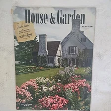 HOUSE AND GARDEN Magazine May 1940 Section 1 - Country Home Remodeled