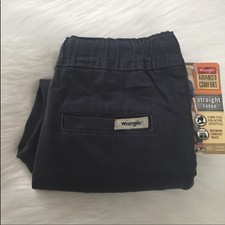 NEW wTag-Boy  s Wrangler Blue Cargo Pants XS /4/5 -inseam 16  