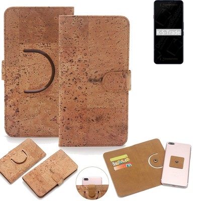 Schutz-Hülle für nubia Red Magic 7 Pro Wallet-Case aus Kork Schutzhülle Tasch