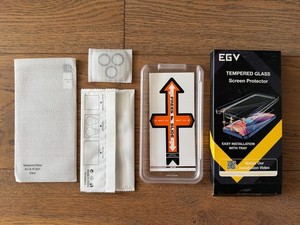 New - EGV Tempered Glass Screen Protector - for iPHONE 13 PRO 6.1" - QTY:  1